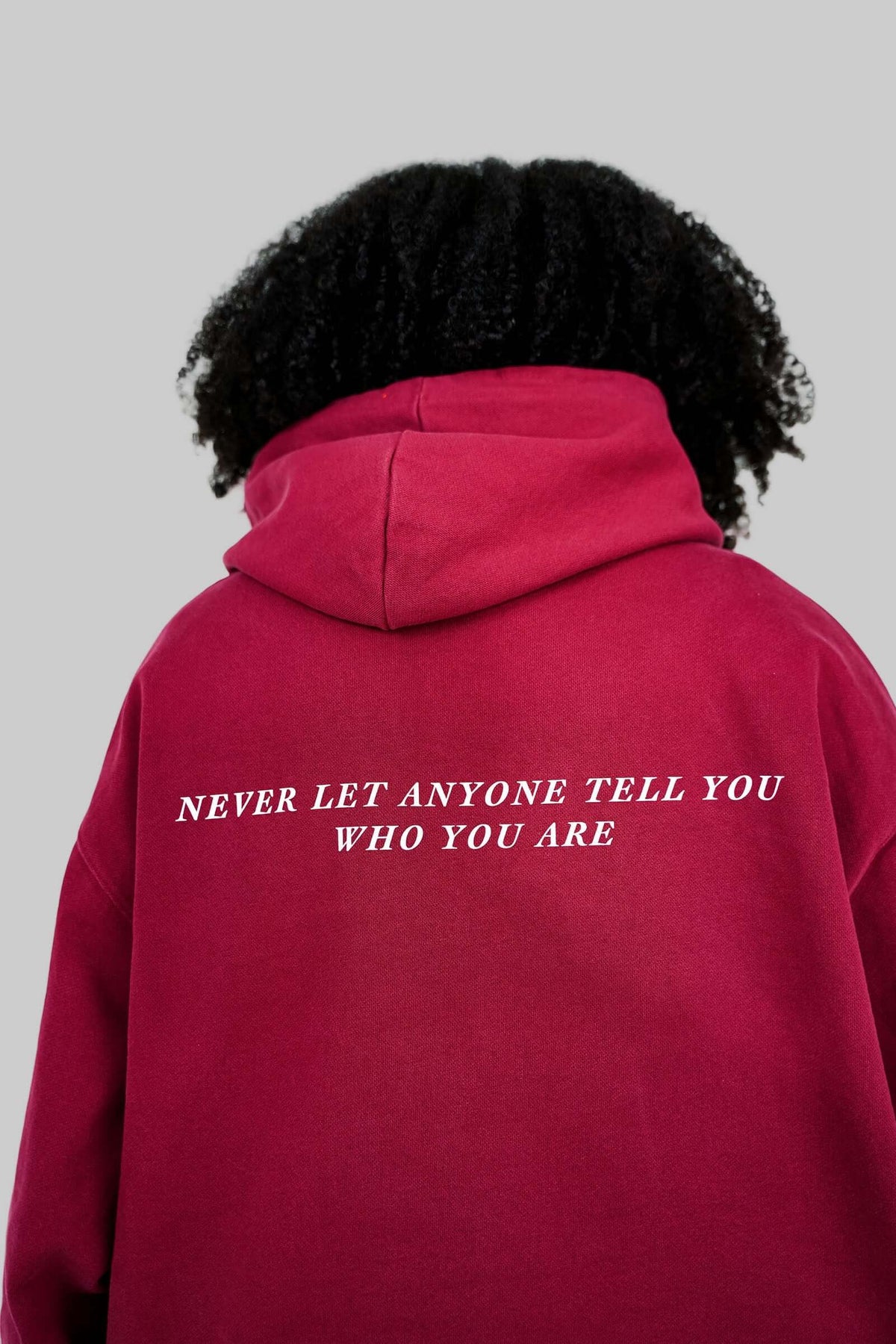 The Identity Hoodie - Back View, NEUTRL SPACE