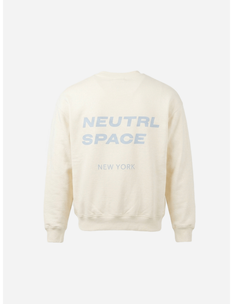The Signature Cream Sweatshirt -  Product View, NEUTRL SPACE