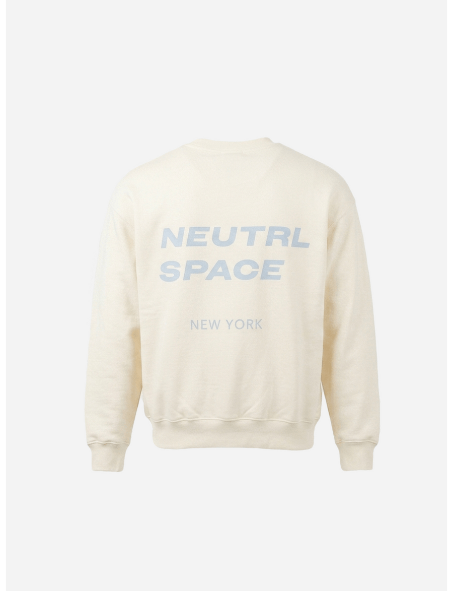 The Signature Cream Sweatshirt -  Product View, NEUTRL SPACE