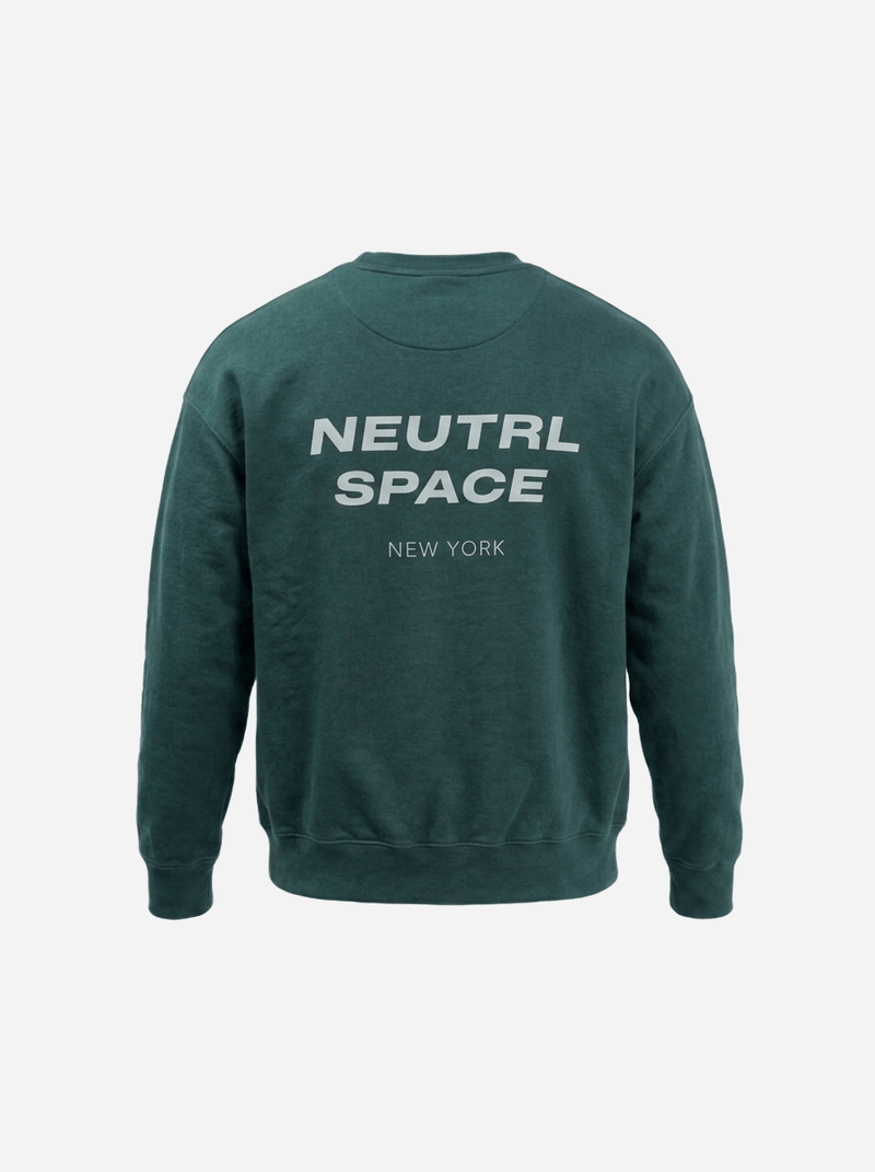 The Signature Green Sweatshirt  - Product View, NEUTRL SPACE